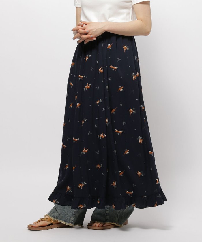 【ニコアンド/niko and】のアニマルプリントスカート インテリア・キッズ・メンズ・レディースファッション・服の通販 founy(ファニー) https://founy.com/ ファッション Fashion レディースファッション Ladies' Fashion Online スカート Skirt おすすめ Recommend なめらか Smooth アニマル Animal ドレープ Drape ヒョウ Leopard フリル Frills プリント Print レオパード Leopard ロング Long 夏 Summer |ID: prp329100004574174 ipo3291000000032606083