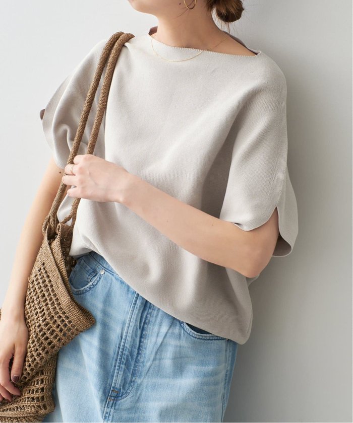 【スピック&スパン/Spick & Span】の《追加》ボートネックニュアンスプルオーバー インテリア・キッズ・メンズ・レディースファッション・服の通販 founy(ファニー) https://founy.com/ ファッション Fashion レディースファッション Fashion for Women トップス・カットソー Cut & Sew Tops カジュアルプルオーバー・ニットトップス Pullovers & Knit Tops / Casual Pullovers |ID: prp329100004574183 ipo3291000000032765536