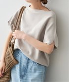 【スピック&スパン/Spick & Span】の《追加》ボートネックニュアンスプルオーバー グレーB|ID: prp329100004574183 ipo3291000000032765538