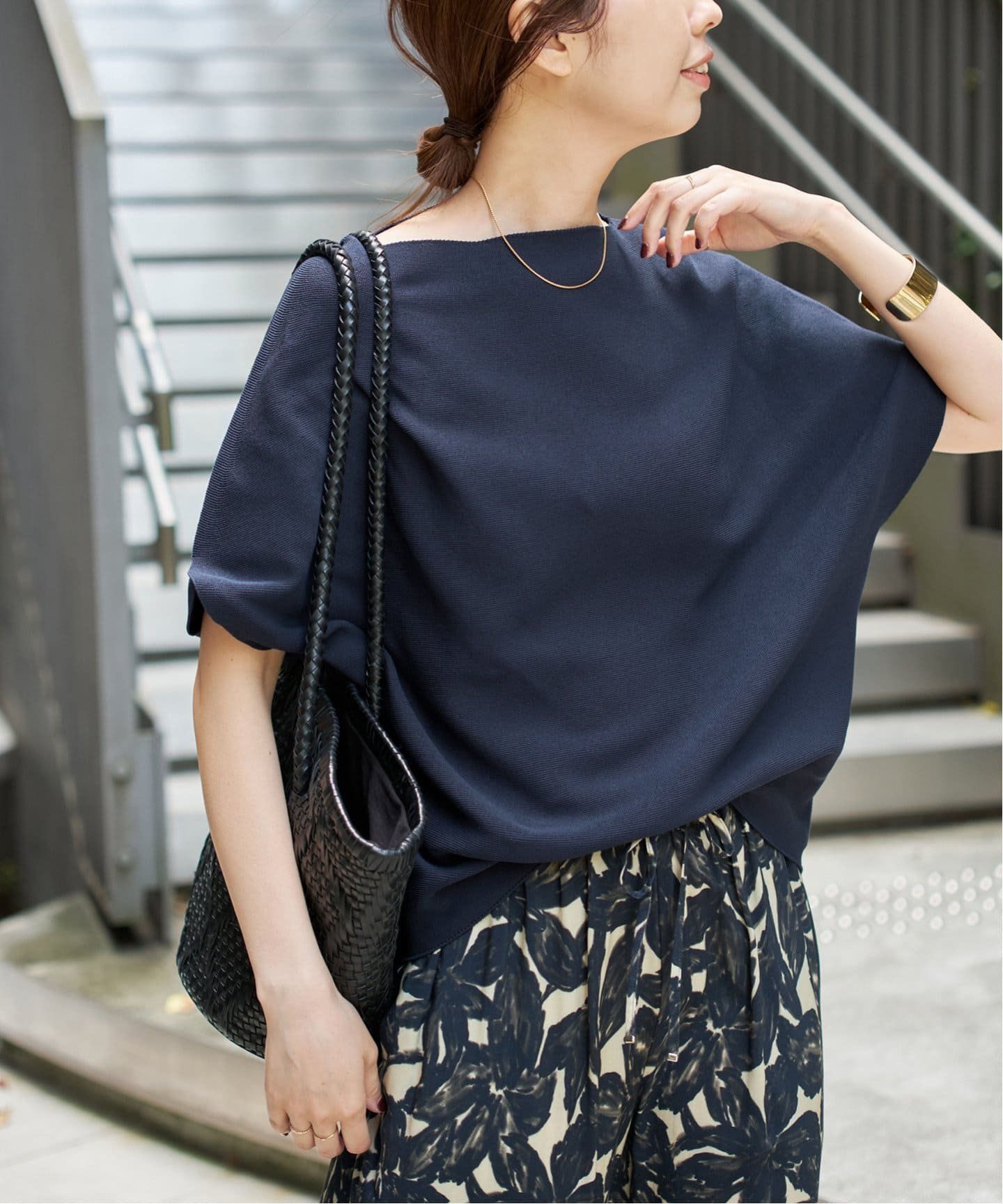 【スピック&スパン/Spick & Span】の《追加》ボートネックニュアンスプルオーバー インテリア・キッズ・メンズ・レディースファッション・服の通販 founy(ファニー) 　ファッション　Fashion　レディースファッション　Fashion for Women　トップス・カットソー　Cut & Sew Tops　カジュアルプルオーバー・ニットトップス　Pullovers & Knit Tops / Casual Pullovers　ネイビー|ID: prp329100004574183 ipo3291000000032765541