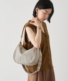 【ラシット/russet】の360g/撥水性あり コーデュラナイロン2wayショルダーバッグ グレージュ|ID: prp329100004574201 ipo3291000000032605620