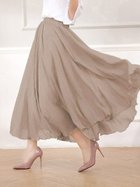 【ドゥーベル/Doux Belle】の【Doux Belle】Doux Belle/ボトムス 人気、トレンドファッション・服の通販 founy(ファニー) ファッション Fashion レディースファッション Ladies' Fashion Online ウォーター Water クラシカル Classical ドレープ Drape パープル Purple フレア Flare ラベンダー Lavender リーフ Leaf ロング Long エレガント 上品 Elegant thumbnail ブラウン|ID: prp329100004574280 ipo3291000000032688150