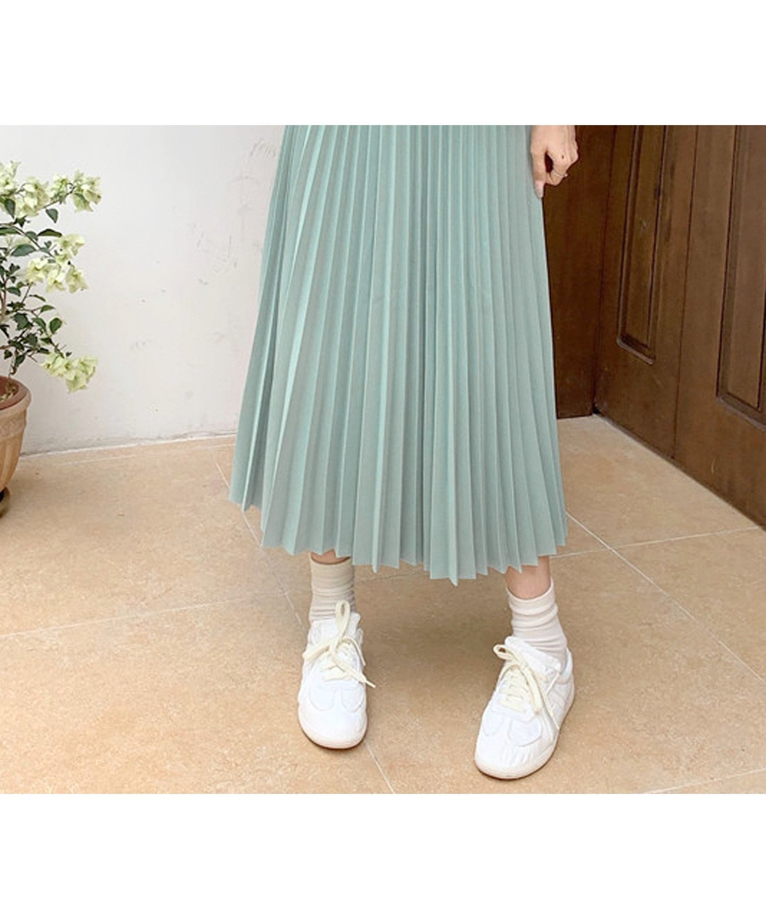 【アミュレット/Amulet】の【Dewlily】ロングプリーツスカート インテリア・キッズ・メンズ・レディースファッション・服の通販 founy(ファニー) 　ファッション　Fashion　レディースファッション　WOMEN　スカート　Skirt　プリーツスカート　Pleated Skirts　スウェット　Sweat　プリーツ　Pleats　ロング　Long　ブルー|ID: prp329100004574297 ipo3291000000032381840