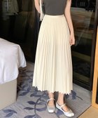 【アミュレット/Amulet】の【Dewlily】ロングプリーツスカート 人気、トレンドファッション・服の通販 founy(ファニー) ファッション Fashion レディースファッション WOMEN スカート Skirt プリーツスカート Pleated Skirts スウェット Sweat プリーツ Pleats ロング Long thumbnail アイボリー|ID: prp329100004574297 ipo3291000000032381842