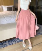 【アミュレット/Amulet】の【Dewlily】ロングプリーツスカート 人気、トレンドファッション・服の通販 founy(ファニー) ファッション Fashion レディースファッション WOMEN スカート Skirt プリーツスカート Pleated Skirts スウェット Sweat プリーツ Pleats ロング Long thumbnail ライトピンク|ID: prp329100004574297 ipo3291000000032381843