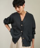 【サロン アダム エ ロペ/SALON adam et rope'】の【WEB限定】メタルボタンスウェットライクラインカーディガン 2 新色追加 グレー(07)|ID: prp329100004574302 ipo3291000000032645148