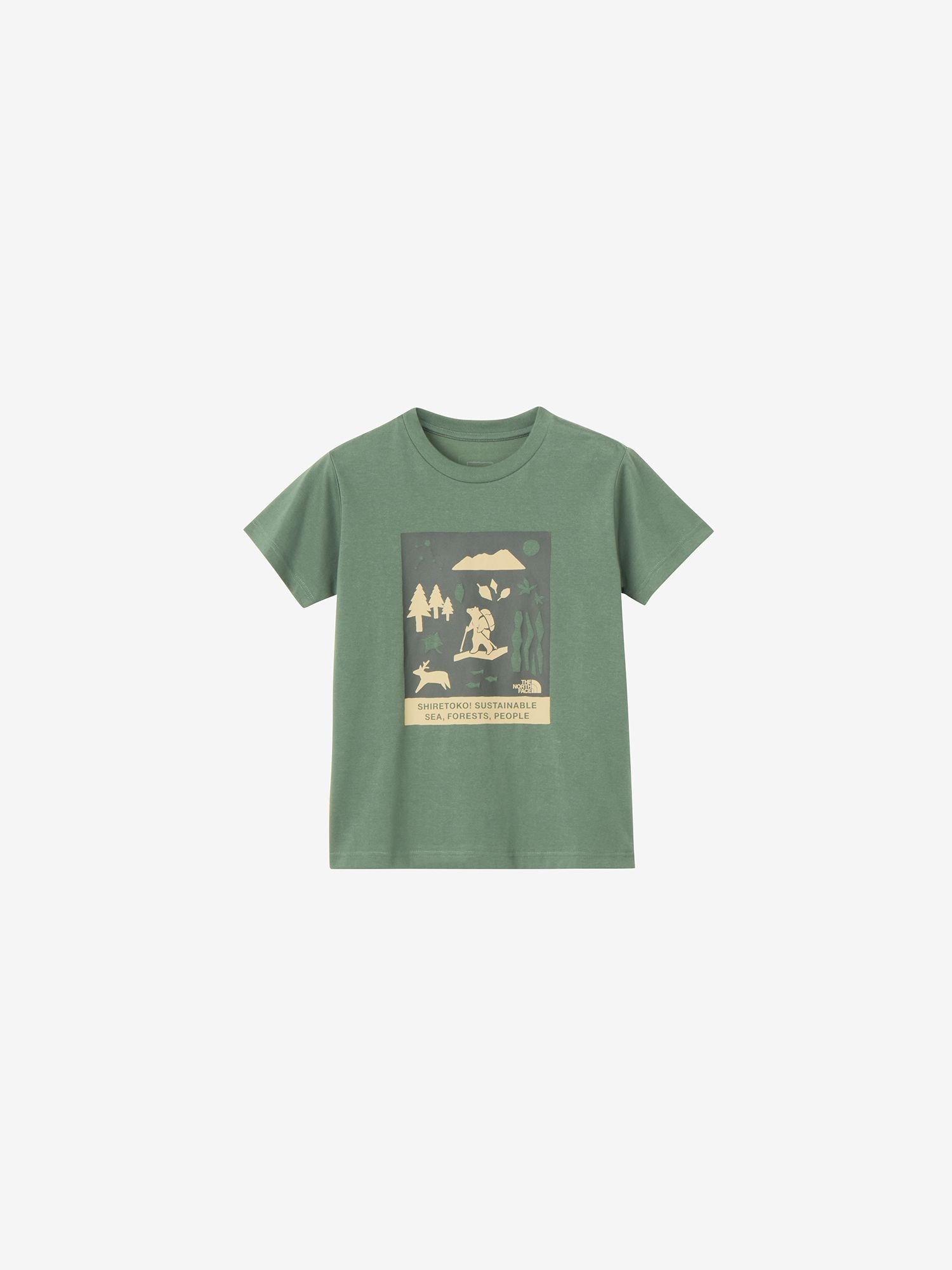 【ザ ノース フェイス/THE NORTH FACE / KIDS】のショートスリーブシレトコトコティー(キッズ) 人気、トレンドファッション・服の通販 founy(ファニー) 　ファッション　Fashion　キッズファッション　KIDS　アウトドア　Outdoor　イラスト　Illustration　キャラクター　Character　グラフィック　Graphic　フロント　Front　半袖　Short Sleeve　 other-1|ID: prp329100004574328 ipo3291000000032382189