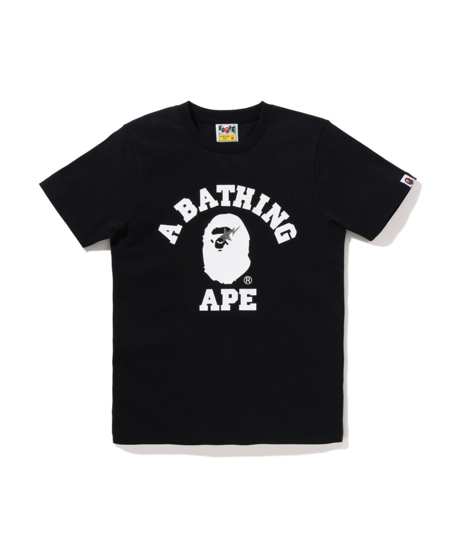 【その他のブランド/Other】のCOLLEGE CRYSTAL STONE STA TEE インテリア・キッズ・メンズ・レディースファッション・服の通販 founy(ファニー) 　ファッション　Fashion　レディースファッション　Fashion for Women　ストーン　Stone, Gem-Like　フィット　Fit, Slim Fit　プリント　Print, Printed Pattern　ラバー　Rubber, Rubber Sole　レギュラー　Regular, Standard Fit　BLACK|ID: prp329100004574331 ipo3291000000032866511