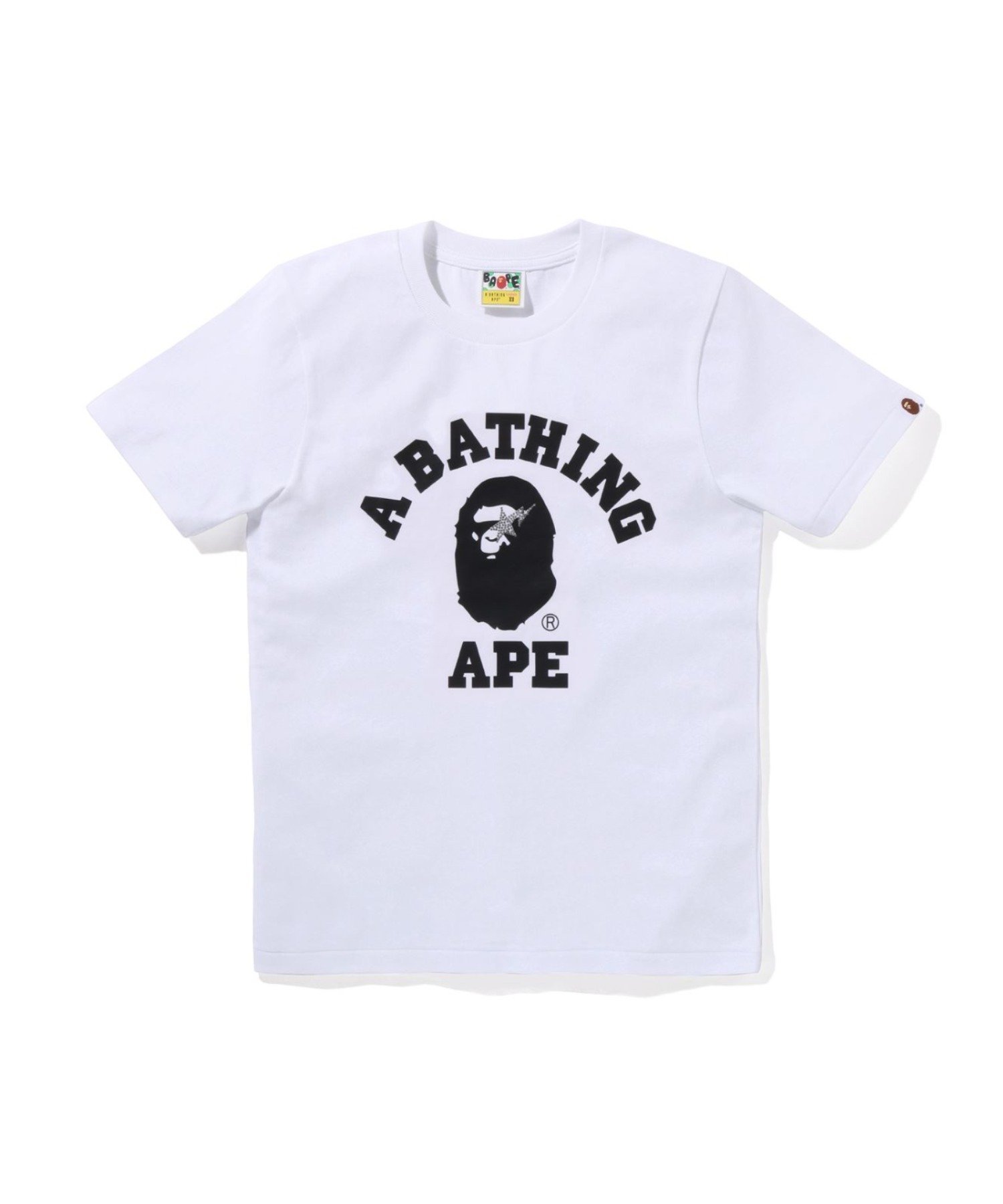 【その他のブランド/Other】のCOLLEGE CRYSTAL STONE STA TEE インテリア・キッズ・メンズ・レディースファッション・服の通販 founy(ファニー) 　ファッション　Fashion　レディースファッション　Fashion for Women　ストーン　Stone, Gem-Like　フィット　Fit, Slim Fit　プリント　Print, Printed Pattern　ラバー　Rubber, Rubber Sole　レギュラー　Regular, Standard Fit　WHITE|ID: prp329100004574331 ipo3291000000032866520