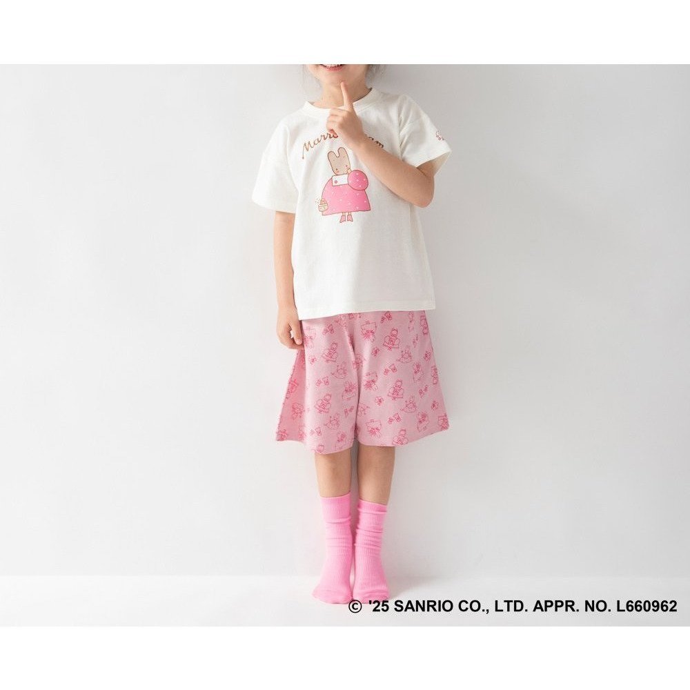 【ブランシェス/branshes / KIDS】の【WEB限定/DRC/サンリオキャラクターズ】ルームウェア インテリア・キッズ・メンズ・レディースファッション・服の通販 founy(ファニー) 　ファッション　Fashion　キッズファッション　KIDS Children’s Clothing　キャラクター　Character　チェック　Check　プリント　Print　ポケット　Pocket　モチーフ　Motif　吸水　Water Absorption　31:マロンクリーム|ID: prp329100004574341 ipo3291000000032495233