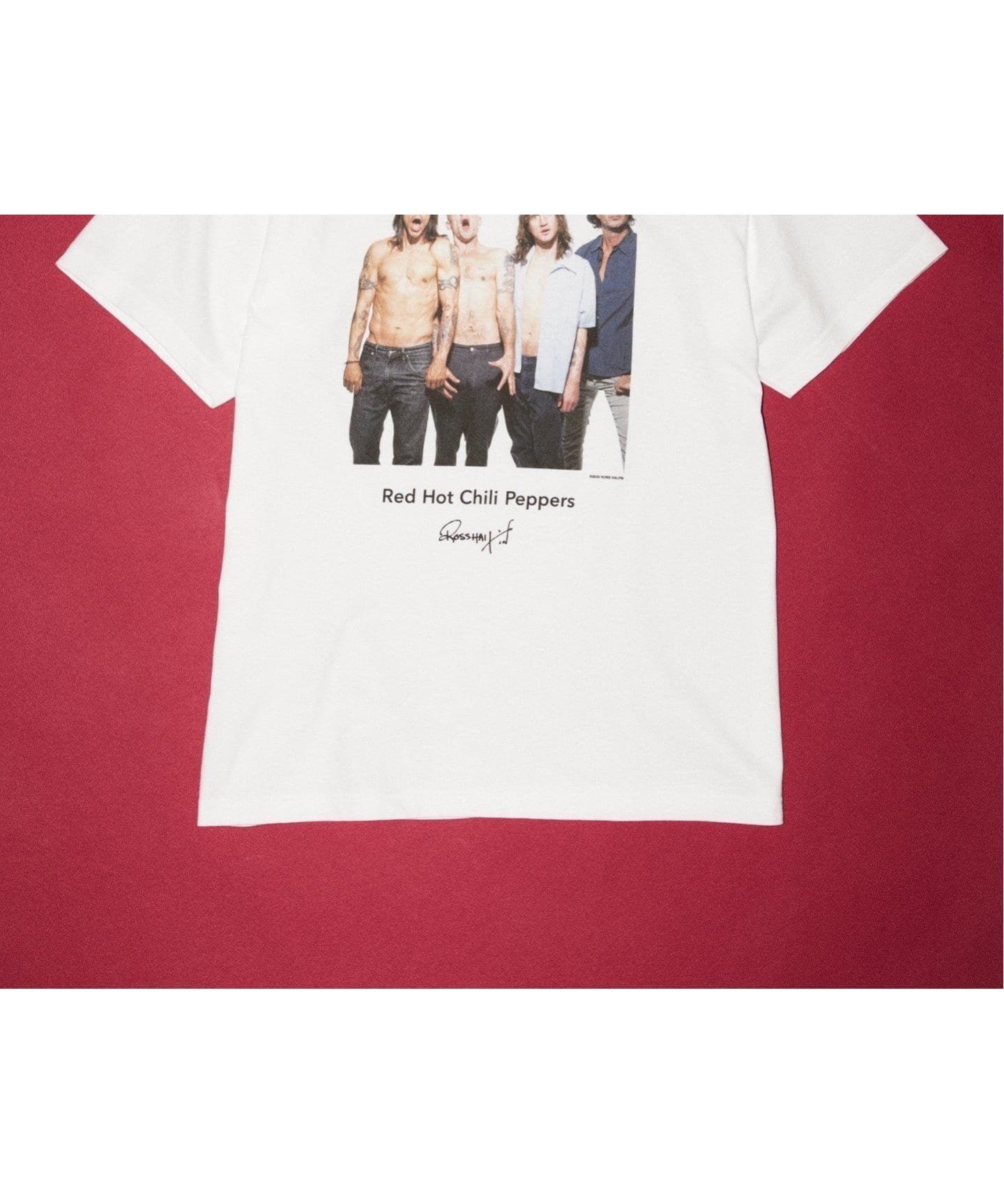 【ジャーナルスタンダード/JOURNAL STANDARD / MEN】のレッドホットチリペッパーズ by ロス・ハルフィン プリント Tシャツ インテリア・キッズ・メンズ・レディースファッション・服の通販 founy(ファニー) 　ファッション　Fashion　メンズファッション　Men's Style Online　雑誌　Magazine　プリント　Print　ホワイト A|ID: prp329100004574409 ipo3291000000032382934
