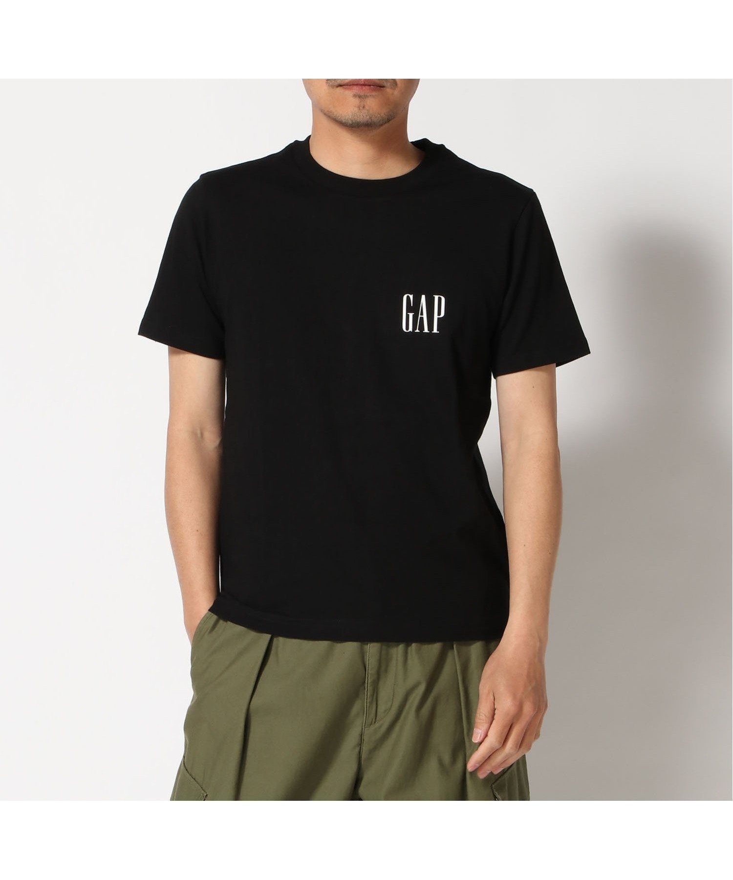 【ギャップ/GAP】のヘビーウェイト GAPロゴTシャツ インテリア・キッズ・メンズ・レディースファッション・服の通販 founy(ファニー) 　ファッション　Fashion　レディースファッション　WOMEN　トップス・カットソー　Tops/Tshirt　シャツ/ブラウス　Shirts/Blouses　ロング / Tシャツ　T-Shirts　おすすめ　Recommend　ストレート　Straight　フィット　Fit　リラックス　Relax　半袖　Short Sleeve　TRUE_BLACK_V2|ID: prp329100004574422 ipo3291000000032383058