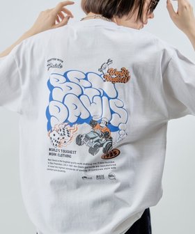 【フリークスストア/FREAK'S STORE】の別注 発泡バックプリントロゴTシャツ/ベンデイビス/プリントT/ユニセックス【限定展開】 25SS 人気、トレンドファッション・服の通販 founy(ファニー) ファッション Fashion レディースファッション WOMEN トップス・カットソー Tops/Tshirt シャツ/ブラウス Shirts/Blouses ロング / Tシャツ T-Shirts バッグ Bag 2025年 2025 2025春夏・S/S Ss,Spring/Summer,2025 シンプル Simple フロント Front プリント Print ルーズ Loose ワンポイント One Point 別注 Special Order 夏 Summer S/S・春夏 Ss・Spring/Summer |ID:prp329100004574425