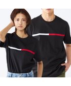 【トミーヒルフィガー/TOMMY HILFIGER / MEN】の【オンライン限定】【ユニセックス】トミーヒルフィガーロゴTシャツ / TINO TEE ブラック065|ID: prp329100004574487 ipo3291000000033179989