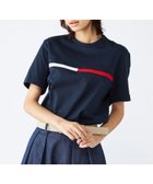 【トミーヒルフィガー/TOMMY HILFIGER / MEN】の【オンライン限定】【ユニセックス】トミーヒルフィガーロゴTシャツ / TINO TEE ブルー475|ID: prp329100004574487 ipo3291000000033179990
