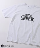 【ジャーナルスタンダード レリューム/JOURNAL STANDARD relume / MEN】のSNOWPEAK / スノーピーク 別注 トラペゾイド ロゴTシャツ 人気、トレンドファッション・服の通販 founy(ファニー) ファッション Fashion メンズファッション Fashion for Men イエロー Yellow コラボ Collaboration, Collab フィット Fit, Slim Fit ボックス Boxy, Box Shape リラックス Relax, Relaxed Fit 別注 Limited Edition, Custom Order 台形 A-Line, Trapezoid Shape 夏 Summer thumbnail ホワイト|ID: prp329100004574489 ipo3291000000032713177