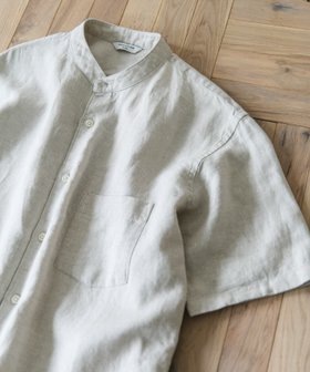 【アーバンリサーチ ドアーズ/URBAN RESEARCH DOORS / MEN】の『XLサイズ/WEB限定』シルケットリネン バンドカラーショートスリーブシャツ 人気、トレンドファッション・服の通販 founy(ファニー) ファッション Fashion メンズファッション Fashion for Men 2025年 2025 2025春夏・S/S Spring/Summer 2025 SS25 おすすめ Recommended / Our Picks シルケット Silket, Silky Cotton スラックス Slacks, Dress Pants センター Center, Center Line デニム Denim, Jeans Material トレンド Trend, Trending Now リネン Linen, Linen Fabric リラックス Relax, Relaxed Fit 人気 Popular, Best Seller 半袖 Short Sleeve, Half Sleeve 夏 Summer 定番 Standard, Basic Item S/S・春夏 SS, Spring/Summer, Warm Season |ID:prp329100004574503