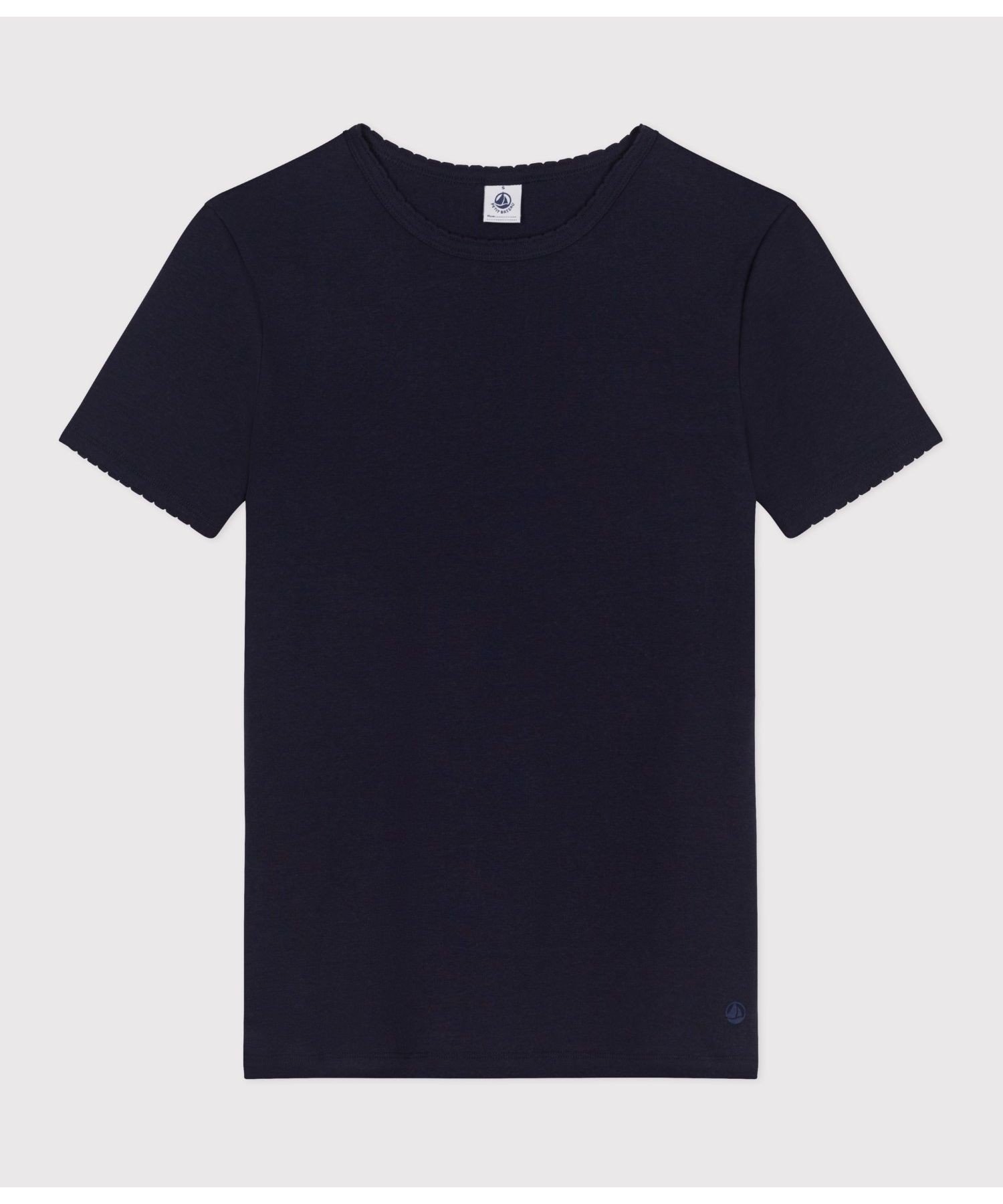 【プチバトー/PETIT BATEAU】のポワンココット半袖Tシャツ 人気、トレンドファッション・服の通販 founy(ファニー) 　ファッション　Fashion　レディースファッション　WOMEN　トップス・カットソー　Tops/Tshirt　シャツ/ブラウス　Shirts/Blouses　ロング / Tシャツ　T-Shirts　人気　Popularity　半袖　Short Sleeve　定番　Standard　 other-1|ID: prp329100004574504 ipo3291000000032383768