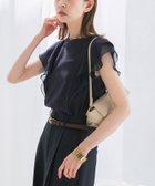 【アーバンリサーチ ロッソ/URBAN RESEARCH ROSSO】のシアードッキングフリルスリーブTシャツ 人気、トレンドファッション・服の通販 founy(ファニー) ファッション Fashion レディースファッション Fashion for Women トップス・カットソー Cut & Sew Tops シャツ・ブラウス・オフィスカジュアル Elegant Blouses & Button-Ups ロングTシャツ・Tシャツ Longline T-Shirts & Tees 2025年 2025 2025春夏・S/S Spring/Summer 2025 SS25 サロペット Overalls, Salopette シアー Sheer, See-Through スリーブ Sleeve, Long Sleeve / Short Sleeve ドッキング Docking, Mixed Material フリル Frill, Ruffle フレンチ French, French Style 夏 Summer S/S・春夏 SS, Spring/Summer, Warm Season thumbnail DARK NAVY|ID: prp329100004574512 ipo3291000000033071676