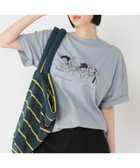 【スタディオ クリップ/studio CLIP】の【daily CLIP×Rooo Lou】プリントTシャツ 人気、トレンドファッション・服の通販 founy(ファニー) ファッション Fashion レディースファッション WOMEN トップス・カットソー Tops/Tshirt シャツ/ブラウス Shirts/Blouses ロング / Tシャツ T-Shirts アクリル Acrylic イラスト Illustration クール Cool コラボ Collaboration プリント Print thumbnail ライトブルー81|ID: prp329100004574515 ipo3291000000032383881