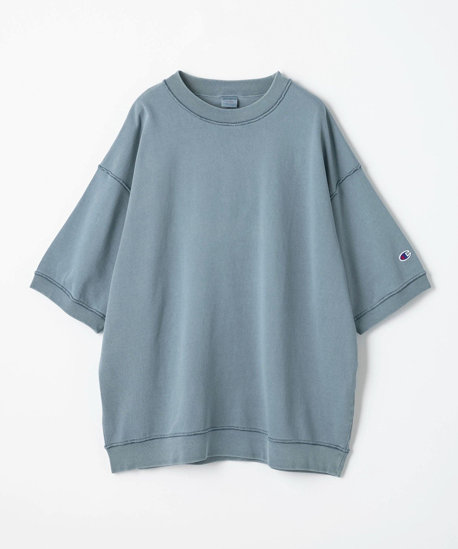 【ビューティ&ユース ユナイテッドアローズ/BEAUTY&YOUTH / UNITED ARROWS / MEN】のピグメント リブ Tシャツ インテリア・キッズ・メンズ・レディースファッション・服の通販 founy(ファニー) 　ファッション　Fashion　メンズファッション　Fashion for Men　スウェット / スエット　Sweatshirt, Sweatwear　スポーツ　Sports, Activewear　ニューヨーク　New York, NYC Style　人気　Popular, Best Seller　別注　Limited Edition, Custom Order　リラックス　Relax, Relaxed Fit　COBALT|ID: prp329100004574533 ipo3291000000032763807