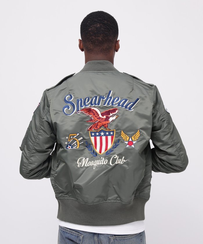 【アヴィレックス/AVIREX / MEN】のメンズ レディース/オンライン DEPOT限定/フライトジャケット/L-2 5th AIR FORCE インテリア・キッズ・メンズ・レディースファッション・服の通販 founy(ファニー) https://founy.com/ ファッション Fashion メンズファッション Men's Style Online グラフィック Graphic ジャケット Jacket ミリタリー Military メンズ Mens モチーフ Motif |ID: prp329100004574553 ipo3291000000032673291