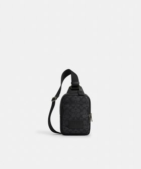 【コーチ/COACH / MEN】の【公式】レーサー スリング パック・シグネチャー キャンバス 人気、トレンドファッション・服の通販 founy(ファニー) ファッション Fashion メンズファッション Fashion for Men iPhone アイフォーン iPhone キャンバス Canvas, Canvas Fabric ジップ Zip, Zipper ラップ Wrap, Wrap Design |ID:prp329100004574589