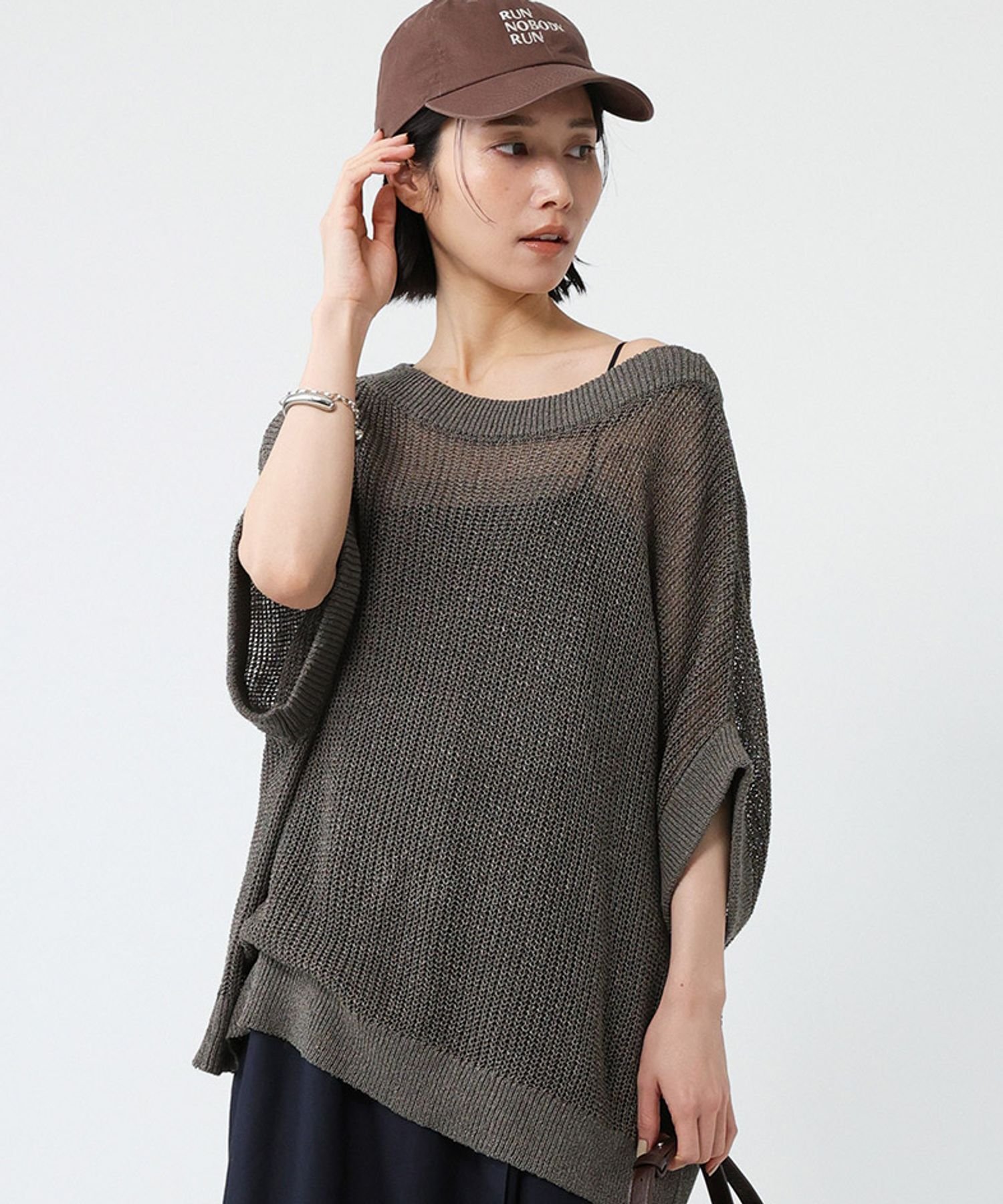 【バビロン/BABYLONE / KIDS】のペーパーフレンチ袖プルオーバー インテリア・キッズ・メンズ・レディースファッション・服の通販 founy(ファニー) 　ファッション　Fashion　キッズファッション　KIDS Children’s Clothing　トップス・カットソー　Tops/Tees/Kids　畦　Ridge　シンプル　Simple　スタイリッシュ　Stylish　スリーブ　Sleeve　テクスチャー　Texture　トレンド　Trend　ドレープ　Drape　フィット　Fit　フレンチ　French　ペーパー　Paper　メッシュ　Mesh　リラックス　Relax　ワイド　Wide　再入荷　Restock/Back In Stock/Re Arrival　チャコール18|ID: prp329100004574599 ipo3291000000032584815
