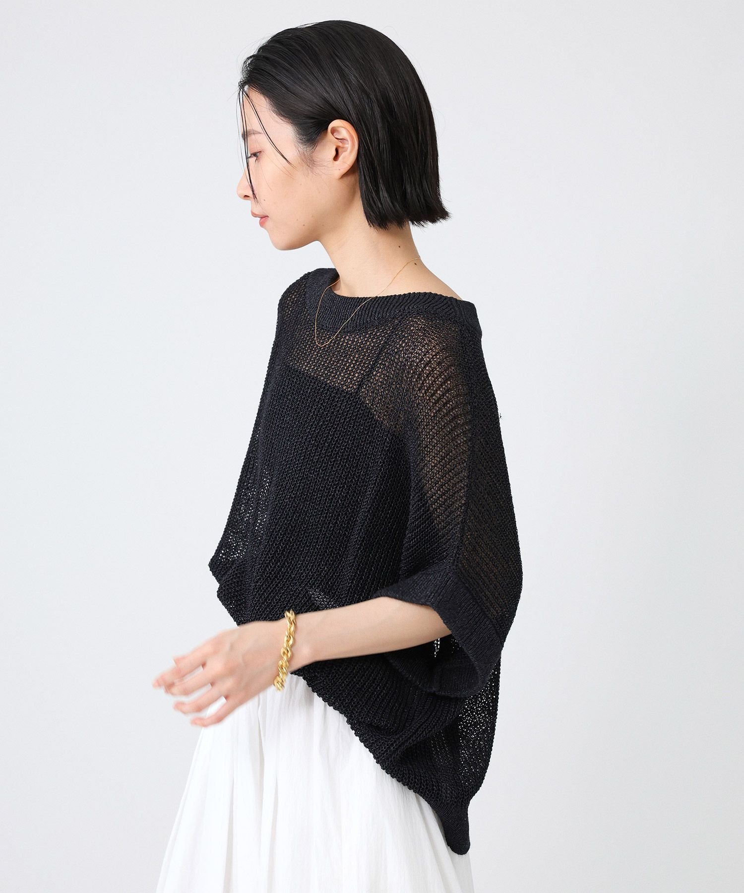【バビロン/BABYLONE / KIDS】のペーパーフレンチ袖プルオーバー インテリア・キッズ・メンズ・レディースファッション・服の通販 founy(ファニー) 　ファッション　Fashion　キッズファッション　KIDS Children’s Clothing　トップス・カットソー　Tops/Tees/Kids　畦　Ridge　シンプル　Simple　スタイリッシュ　Stylish　スリーブ　Sleeve　テクスチャー　Texture　トレンド　Trend　ドレープ　Drape　フィット　Fit　フレンチ　French　ペーパー　Paper　メッシュ　Mesh　リラックス　Relax　ワイド　Wide　再入荷　Restock/Back In Stock/Re Arrival　ブラック19|ID: prp329100004574599 ipo3291000000032584816