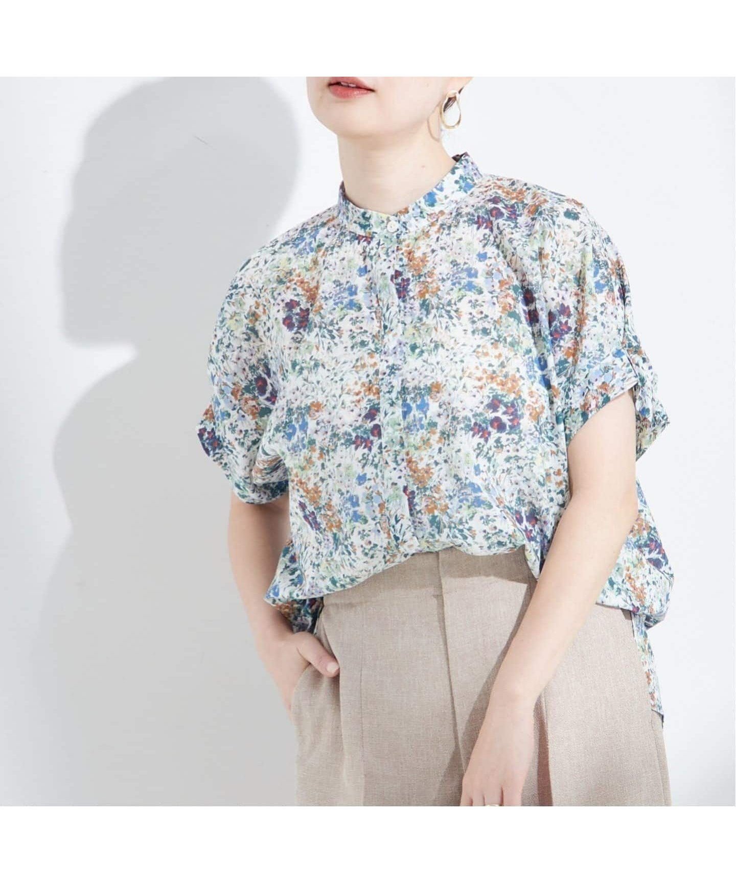 【ジャーナルスタンダード レサージュ/journal standard L'essage】の《追加5》DEVEAUX/ドットムジタックスリーブシャツ インテリア・キッズ・メンズ・レディースファッション・服の通販 founy(ファニー) 　ファッション　Fashion　レディースファッション　Fashion for Women　トップス・カットソー　Cut & Sew Tops　シャツ・ブラウス・オフィスカジュアル　Elegant Blouses & Button-Ups　2025年　2025　2025春夏・S/S　Spring/Summer 2025 SS25　ホワイト A|ID: prp329100004574605 ipo3291000000032701047
