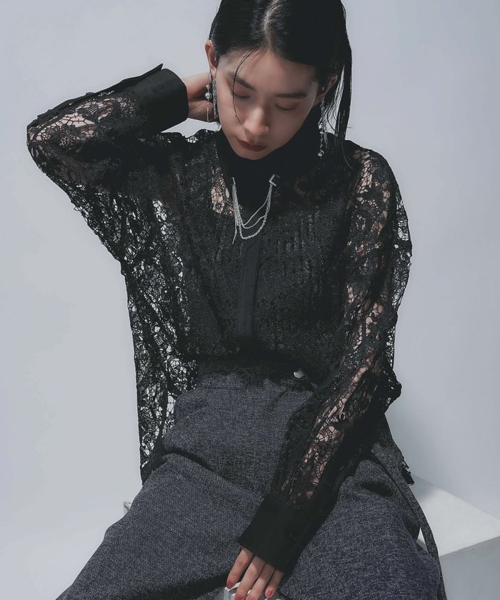 【ハレ/HARE】のミドルレースシャツ インテリア・キッズ・メンズ・レディースファッション・服の通販 founy(ファニー) https://founy.com/ ファッション Fashion レディースファッション WOMEN トップス・カットソー Tops/Tshirt シャツ/ブラウス Shirts/Blouses インナー Inner ウェーブ Wave ストレート Straight セットアップ Set Up タンク Tank フレア Flare レース Race エレガント 上品 Elegant 羽織 Haori |ID: prp329100004574683 ipo3291000000032521345
