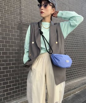 【ローズバッド/ROSE BUD】のスリーブレスジャケット 人気、トレンドファッション・服の通販 founy(ファニー) ファッション Fashion レディースファッション WOMEN アウター Coat Outerwear ジャケット Jackets インナー Inner ダブル Double テーラード Tailored メタル Metal |ID:prp329100004574701