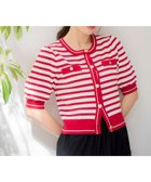 【ノエラ/Noela】のマリンボーダーニット 人気、トレンドファッション・服の通販 founy(ファニー) ファッション Fashion レディースファッション WOMEN トップス・カットソー Tops/Tshirt ニット Knit Tops おすすめ Recommend デニム Denim ボトム Bottom ボーダー Border ポケット Pocket thumbnail レッド|ID: prp329100004574708 ipo3291000000032386295