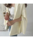 【ジュノア/JUNOAH】のルーズスリットスリーブジャケット クリーム|ID: prp329100004574724 ipo3291000000033899750