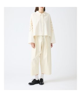【マーコート/MARcourt】のmizuiro ind コットンリネンハイウエストタックワイドパンツ 人気、トレンドファッション・服の通販 founy(ファニー) ファッション Fashion レディースファッション WOMEN パンツ Pants キャンバス Canvas ポケット Pocket リラックス Relax ルーズ Loose ワイド Wide 春 Spring 無地 Plain Color |ID:prp329100004574730