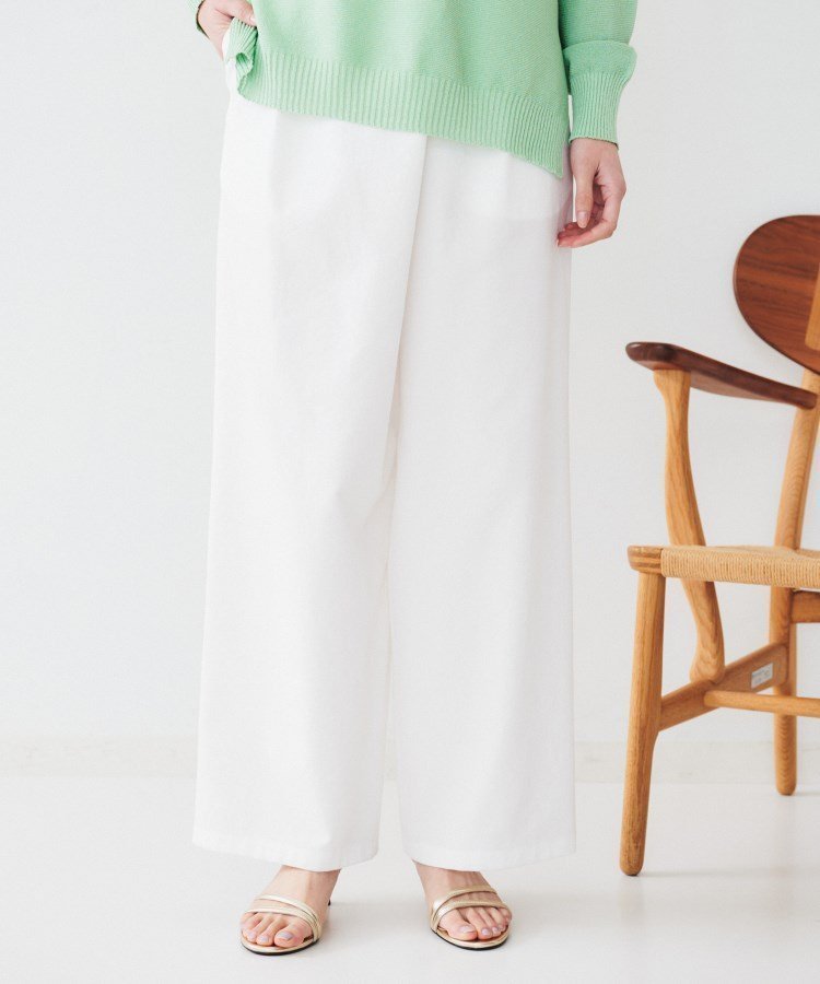 【アンタイトル/UNTITLED】の【セットアップ可能】フロントラップ ワイドパンツ 人気、トレンドファッション・服の通販 founy(ファニー) 　ファッション　Fashion　レディースファッション　Fashion for Women　セットアップ　Matching Sets　レディースパンツ・ボトムス　Pants & Trousers / Bottoms　おすすめ　Recommended / Our Picks　インナー　Innerwear　セットアップ　Set-Up, Coordinated Outfit　トレンド　Trend, Trending Now　フロント　Front, Front Design　ポケット　Pocket, Pocket Detail　ラップ　Wrap, Wrap Design　ワイド　Wide, Wide Fit　 other-1|ID: prp329100004574749 ipo3291000000033544233