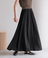 【ローリーズファーム/LOWRYS FARM】のカットギャザーロングスカート 人気、トレンドファッション・服の通販 founy(ファニー) ファッション Fashion レディースファッション Ladies' Fashion Online スカート Skirt ロングスカート Long Skirt おすすめ Recommend とろみ Thickness ギャザー Gather サンダル Sandals ストレッチ Stretch スニーカー Sneakers リラックス Relax |ID:prp329100004574818