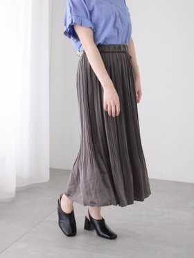 【テチチ/Te chichi】の【選べる着丈】消しプリーツスカート 人気、トレンドファッション・服の通販 founy(ファニー) ファッション Fashion レディースファッション Ladies' Fashion Online スカート Skirt プリーツスカート Pleated Skirts シンプル Simple プリーツ Pleats エレガント 上品 Elegant |ID:prp329100004574959