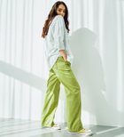 【その他のブランド/Other】の【百貨店・直営店限定】SOMETHING ete リネンワイドベイカーパンツ【綿麻】【涼】【速乾/ドライタッチ/蒸れにくい/軽量/夏用】 人気、トレンドファッション・服の通販 founy(ファニー) ファッション Fashion レディースファッション WOMEN パンツ Pants シンプル Simple フィット Fit リネン Linen リラックス Relax ワイド Wide 夏 Summer 定番 Standard 軽量 Lightweight thumbnail イエロー系その他|ID: prp329100004574997 ipo3291000000032389904