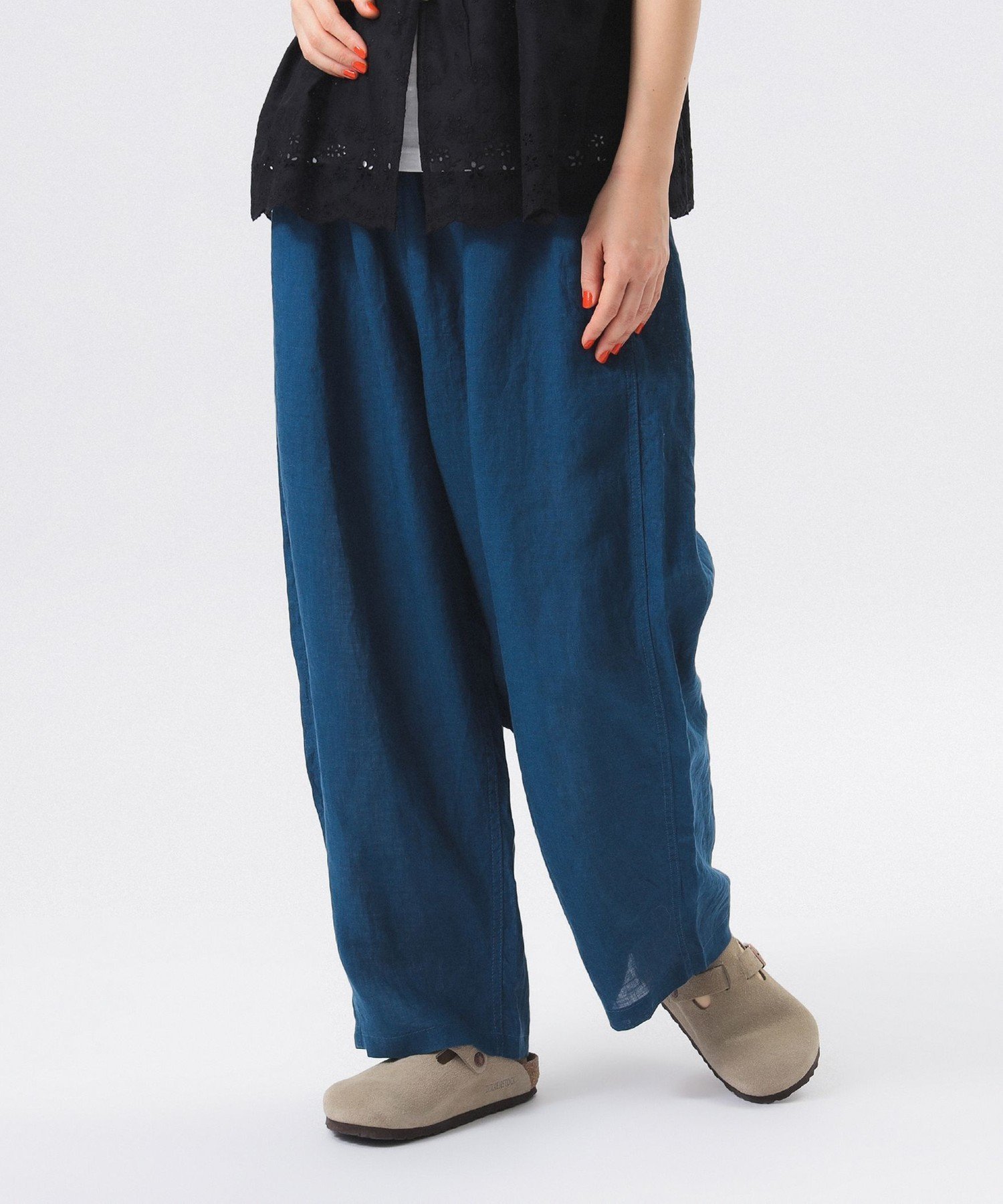 【ビームス ウイメン/BEAMS】の【7/3新規値下げ】【セットアップ可能】リネン ソリッド イージーパンツ 手洗い可 インテリア・キッズ・メンズ・レディースファッション・服の通販 founy(ファニー) 　ファッション　Fashion　レディースファッション　Fashion for Women　セットアップ　Matching Sets　レディースパンツ・ボトムス　Pants & Trousers / Bottoms　ウェーブ　Wavy Pattern　シンプル　Simple, Minimal　ジャケット　Jacket, Outerwear　セットアップ　Set-Up, Coordinated Outfit　バランス　Balance, Style Balance　バルーン　Balloon, Balloon Silhouette　リネン　Linen, Linen Fabric　リラックス　Relax, Relaxed Fit　ワイド　Wide, Wide Fit　おすすめ　Recommended / Our Picks　夏　Summer　BLUE|ID: prp329100004575078 ipo3291000000032740685