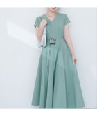 【ナチュラルクチュール/natural couture】の【sherbet line】Vネックカットソーワンピース ミント|ID: prp329100004575079 ipo3291000000033568155