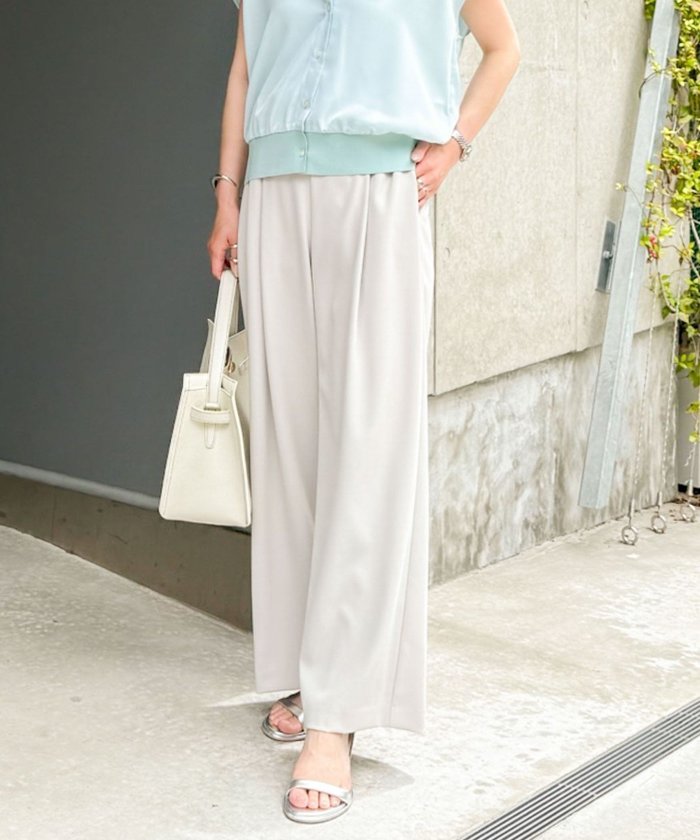 【ノーリーズ/NOLLEY'S】の《セットアップ対応》ウォッシャブルツイルイージーパンツ インテリア・キッズ・メンズ・レディースファッション・服の通販 founy(ファニー) https://founy.com/ ファッション Fashion レディースファッション Fashion for Women セットアップ Matching Sets レディースパンツ・ボトムス Pants & Trousers / Bottoms 春 Spring ジャケット Jacket, Outerwear ストレッチ Stretch, Stretchy Fabric セットアップ Set-Up, Coordinated Outfit 人気 Popular, Best Seller フレンチ French, French Style 半袖 Short Sleeve, Half Sleeve ループ Loop, Loop Knit S/S・春夏 SS, Spring/Summer, Warm Season おすすめ Recommended / Our Picks 夏 Summer ビジネス 仕事 通勤 Business / Work / Commuting 2025年 2025 2025春夏・S/S Spring/Summer 2025 SS25 |ID: prp329100004575085 ipo3291000000033671618