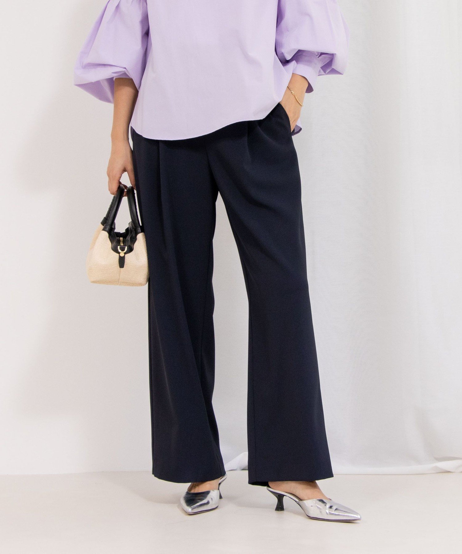 【ノーリーズ/NOLLEY'S】の《セットアップ対応》ウォッシャブルツイルイージーパンツ インテリア・キッズ・メンズ・レディースファッション・服の通販 founy(ファニー) 　ファッション　Fashion　レディースファッション　Fashion for Women　セットアップ　Matching Sets　レディースパンツ・ボトムス　Pants & Trousers / Bottoms　春　Spring　ジャケット　Jacket, Outerwear　ストレッチ　Stretch, Stretchy Fabric　セットアップ　Set-Up, Coordinated Outfit　人気　Popular, Best Seller　フレンチ　French, French Style　半袖　Short Sleeve, Half Sleeve　ループ　Loop, Loop Knit　S/S・春夏　SS, Spring/Summer, Warm Season　おすすめ　Recommended / Our Picks　夏　Summer　ビジネス 仕事 通勤　Business / Work / Commuting　2025年　2025　2025春夏・S/S　Spring/Summer 2025 SS25　ネイビー|ID: prp329100004575085 ipo3291000000033671623