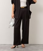 【ノーリーズ/NOLLEY'S】の《セットアップ対応》ウォッシャブルツイルイージーパンツ ブラック|ID: prp329100004575085 ipo3291000000033671624