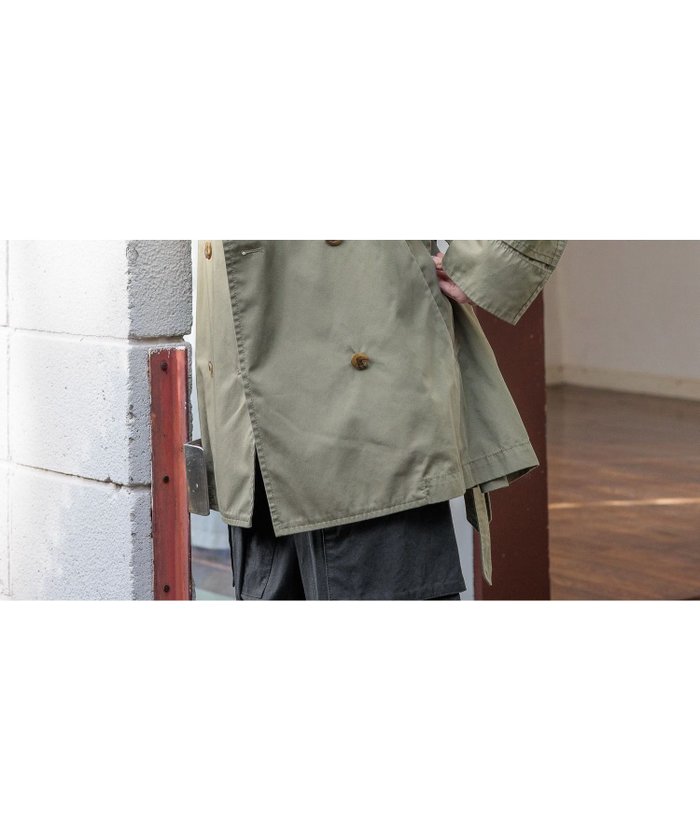 【ニコアンド/niko and】のスタンドトレンチコート インテリア・キッズ・メンズ・レディースファッション・服の通販 founy(ファニー) https://founy.com/ ファッション Fashion レディースファッション Fashion for Women アウター Coat / Outerwear Collection コート・ロングコート・ピーコート Long Coats, Peacoats & More トレンチコート / 春秋の定番アウター Trench Coats おすすめ Recommended / Our Picks スタンド Stand Collar, Upright Stand チェック Check, Plaid, Tartan トレンチ Trench, Trench Coat トレンド Trend, Trending Now フレンチ French, French Style マニッシュ Mannish, Boyish 定番 Standard, Basic Item 春 Spring |ID: prp329100004575092 ipo3291000000033456692