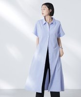【ナノ ユニバース/nano universe】のサッカードルマンスリーブシャツワンピース 人気、トレンドファッション・服の通販 founy(ファニー) ファッション Fashion レディースファッション Fashion for Women ワンピース Dresses シャツワンピース / 1枚で着映えコーデ Shirt Dresses ウォッシャブル Machine Washable サッカー Seersucker, Summer Fabric シャツワンピ Shirt Dress, Shirt One-Piece シンプル Simple, Minimal フレア Flare, Flared フロント Front, Front Design ポケット Pocket, Pocket Detail 羽織 Haori, Light Jacket リボン Ribbon, Bow リラックス Relax, Relaxed Fit レギンス Leggings, Stretch Pants おすすめ Recommended / Our Picks エレガント 上品 Elegant 2025年 2025 2025-2026秋冬・A/W Autumn/Winter 2025–26 AW25–26 |ID:prp329100004575121