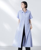 【ナノ ユニバース/nano universe】のサッカードルマンスリーブシャツワンピース 人気、トレンドファッション・服の通販 founy(ファニー) ファッション Fashion レディースファッション Fashion for Women ワンピース Dresses シャツワンピース / 1枚で着映えコーデ Shirt Dresses ウォッシャブル Machine Washable サッカー Seersucker, Summer Fabric シャツワンピ Shirt Dress, Shirt One-Piece シンプル Simple, Minimal フレア Flare, Flared フロント Front, Front Design ポケット Pocket, Pocket Detail 羽織 Haori, Light Jacket リボン Ribbon, Bow リラックス Relax, Relaxed Fit レギンス Leggings, Stretch Pants おすすめ Recommended / Our Picks エレガント 上品 Elegant 2025年 2025 2025-2026秋冬・A/W Autumn/Winter 2025–26 AW25–26 thumbnail ブルー|ID: prp329100004575121 ipo3291000000033104622