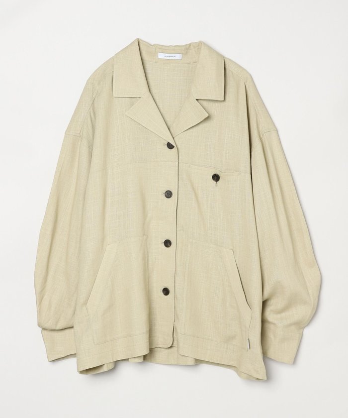 【ジーナシス/JEANASiS】のリネンCPOジャケット インテリア・キッズ・メンズ・レディースファッション・服の通販 founy(ファニー) https://founy.com/ ファッション Fashion レディースファッション Fashion for Women アウター Coat / Outerwear Collection レディースジャケット・軽アウター Jackets ジャケット Jacket, Outerwear ポケット Pocket, Pocket Detail リネン Linen, Linen Fabric リラックス Relax, Relaxed Fit 夏 Summer 春 Spring S/S・春夏 SS, Spring/Summer, Warm Season 羽織 Haori, Light Jacket |ID: prp329100004575131 ipo3291000000032735300