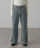 【フリーズマート/FREE'S MART】の【4サイズ展開XS-L ベーシックワイドデニムパンツ ブルーオーバーダイ5|ID: prp329100004575153 ipo3291000000032683679