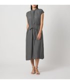 【ユナイテッドアローズ/UNITED ARROWS】のヴィンテージサテン ギャザーワンピース A DAY IN THE LIFE DK.GRAY|ID:prp329100004575169